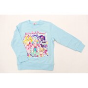 68307 [魔法つかいプリキュア！ ミニ裏毛トレーナー サックス 120cm]