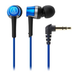 インナーイヤーヘッドホン ブルー ATH-CKR30 BL
