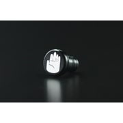 AEJC-JJTM41795-BK [アルミイヤホンジャックカバー ジョジョの奇妙な冒険ダイヤモンドは砕けない 手のひらマークVer ブラック]
