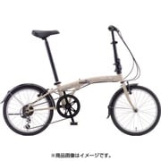 DAHON SUV D6 2017 フォールディングバイク 20インチ 外装6段変速 BAT061 ベージュ