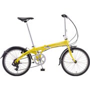 DAHON Vybe D7 2017 フォールディングバイク 20インチ 外装7段変速 ABA071 Lイエロー