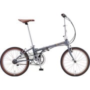 DAHON Boardwalk i5 2017 フォールディングバイク 20インチ 内装5段段変速 HAC052 Mチャコール