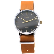 フェアフィールド 41mm ブラック×ブラウン レザー 正規品 1年保証 TW2P97900