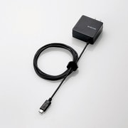MPA-ACCCC154BK [スマートフォン・タブレット用AC充電器 USB Type-C ケーブル一体型 2A出力 1.5m ブラック]