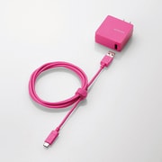 MPA-ACCCS154PN [スマートフォン・タブレット用AC充電器 USB A-C ケーブル同梱 2A出力 1.5m ピンク]