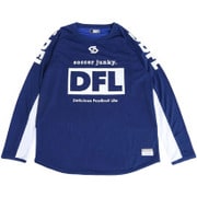 SJ16512-143-L [footroutine A ロングプラシャツ Lサイズ ヘザーネイビー]
