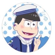 おそ松さん 描き下ろし 缶バッチSET カラ松 [キャラクターグッズ]