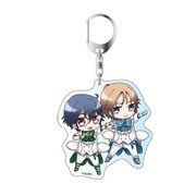 美男高校地球防衛部 アクリルキーホルダー ちびだんず 煙&熱史 [キャラクターグッズ]