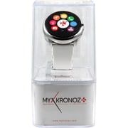 スマートウォッチ シルバー ZeRound SILVER