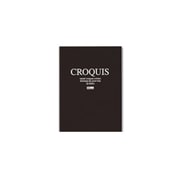 クロッキーブック ホワイトクロッキー B5 黒 Q-0355
