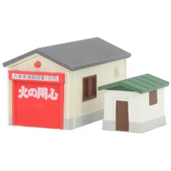 S050-1 [Zゲージ ガレージ・小屋セット灰]