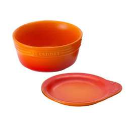 ヨドバシ Com ル クルーゼ Le Creuset プレート オン ディッシュ オレンジ 440ml 通販 全品無料配達