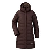 1101550 [トラベルダウンロングコート レディース M バーントアンバー]