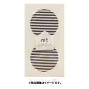 mt CASA seal ボーダー・ブラック MTCDS015