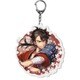 刀剣乱舞-ONLINE- キーホルダー(戦闘) 陸奥守吉行 [約H95～100×W91～95mm]