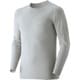 ジオライン L.W. ラウンドネックシャツ Men's 1107486 ライトシルバー Sサイズ [ジオラインL.W.ラウンドネックシャツ メンズ Sサイズ ライトシルバー]