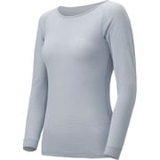 ジオライン L.W. ラウンドネックシャツ Women's 1107575 ペールラベンダー Mサイズ [ジオラインL.W.ラウンドネックシャツ レディース M ペールラベンダー]