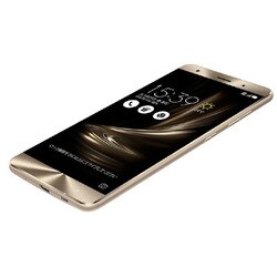 ASUS - ZenFone3 Deluxe 5.7インチ版シルバー 256GB SIMフリー ZenFone ASUS 3 Deluxe ZS550KL スマートフォン ハイレゾ