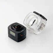 VR用360度カメラ 半天球 ブラック ACAM-VRS01BK