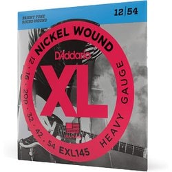 D'Addario（ダダリオ） エレキギター弦 ニッケル Heavy .012-.054 EXL145 EXL145