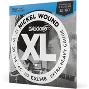 D'Addario(ダダリオ) エレキギター弦 ニッケル Extra Heavy .012-.060 EXL148 EXL148