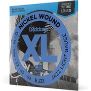 EJ21 [D'Addario（ダダリオ） エレキギター弦 ニッケル Jazz Light .012-.052 EJ21]
