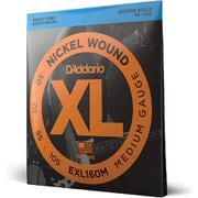 D'Addario（ダダリオ） ベース弦 ニッケル Medium Scale .050-.105 EXL160M EXL160M