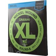 D'Addario（ダダリオ） ベース弦 ニッケル Long Scale 6弦 .032-.135 EXL165-6 EXL165-6