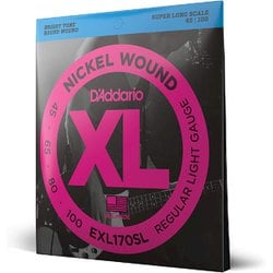 D'Addario（ダダリオ） ベース弦 ニッケル Super Long Scale .045-.100 EXL170SL EXL170SL