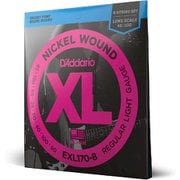 D'Addario(ダダリオ) ベース弦 ニッケル Long Scale 8弦 .018-.100 EXL170-8 EXL170-8