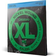 D'Addario(ダダリオ) ベース弦 ニッケル Long Scale .040-.095 EXL220 EXL220