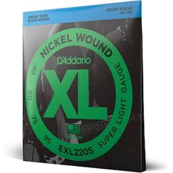 ダダリオ - EXL220S エレキベース弦(Short) D'Addario XL Nickel