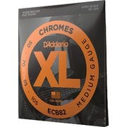 ベース弦 フラットワウンド 050-105 ECB82