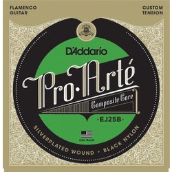 クラシック弦 Black Composite FLAMENCO EJ25B