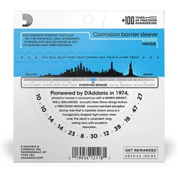 ヨドバシ.com - D'Addario ダダリオ EJ38 [D'Addario（ダダリオ） アコースティックギター弦 フォスファーブロンズ  Light 12弦 .010-.047 EJ38] 通販【全品無料配達】