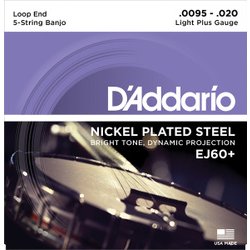 バンジョー弦 5st/Light Plus/Nickel EJ60＋
