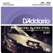バンジョー弦 5st/C.Medium/Nickel EJ57