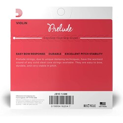 ヨドバシ.com - D'Addario ダダリオ J810 1/4M [バイオリン弦 PRELUDE