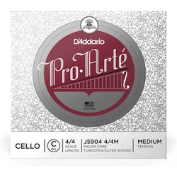 チェロ弦 PROARTE プロアルテ C線 Medium Tension J5904 4/4M