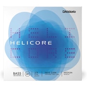 ウッドベース/コントラバス弦 HELICORE ORCHESTRAL ヘリコア オーケストラル セット Medium Tension H610 3/4M