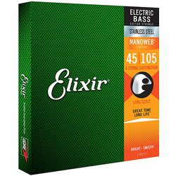 ヨドバシ.com - ELIXIR エリクサー #14677 [ベース弦 NANOWEB（ナノ