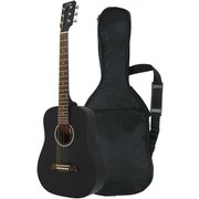 YM-02/BLK [S.Yairi エスヤイリ ミニアコースティックギター （ミニギター） Compact Acoustic Series YM-02/BK ブラック（ソフトケース付き）]