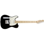 エレキギター 左利き用 AM STANDARD TELE LH MN BLK