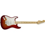 エレキギター 左利き用 STD STRAT LH PLUS TOP MN ACB