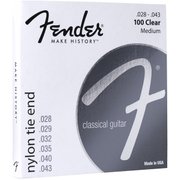クラシックギター弦 100 NYLON CLR/SLVR TIE END