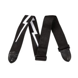 ストラップ 2.5" POLY LIGHTNING BOLT BLK/WHT