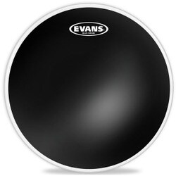ドラムヘッド 8" BLACK CHROME CLEAR TT08CHR