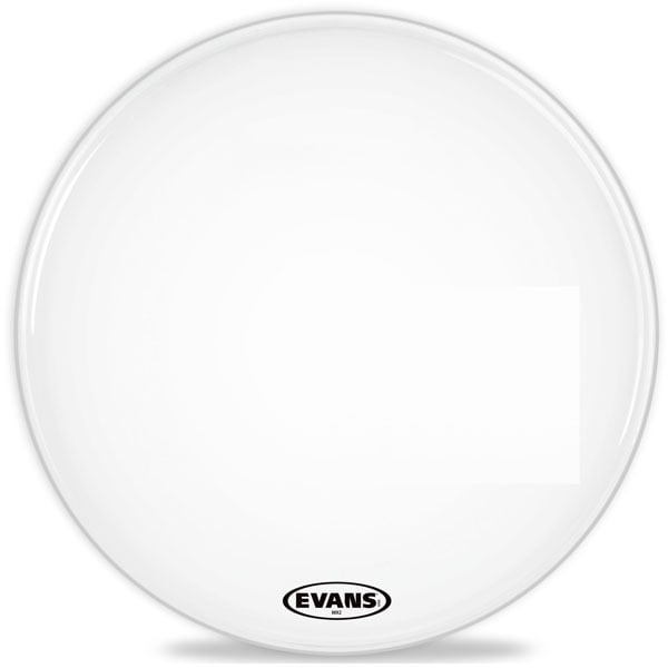 Evans エヴァンスBD16MX2W [マーチングバスドラムヘッド 16 MX2 WHITE BASS]Ω