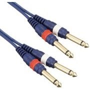パッチングケーブル 2m Phone×2/Phone×2 KP-20PP