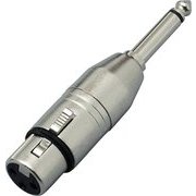 変換コネクター XLR(F)/Phone(M) CA309